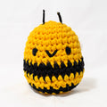 Crocheted bumblebee